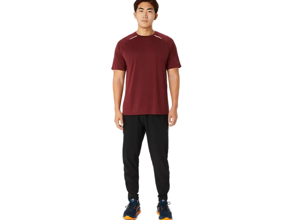 ASICS ACTIBREEZE JACQUARD KNIT SHORT SLEEVE TOP-Men Training|T-Shirts & Tops
