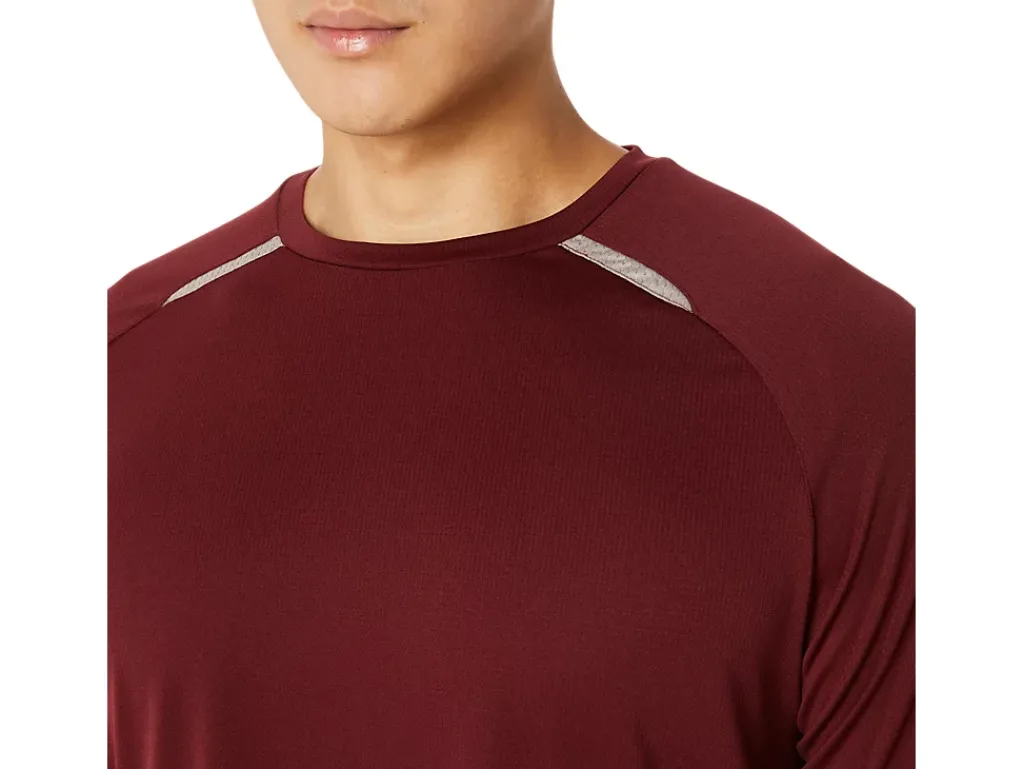 ASICS ACTIBREEZE JACQUARD KNIT SHORT SLEEVE TOP-Men Training|T-Shirts & Tops