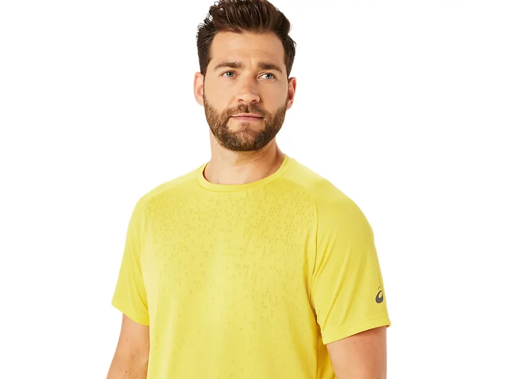 ASICS ACTIBREEZE JACQUARD SHORT SLEEVE TOP-Men T-Shirts & Tops|Training