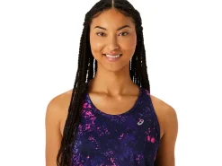 ASICS ALL OVER PRINT TANK-Women T-Shirts & Tops