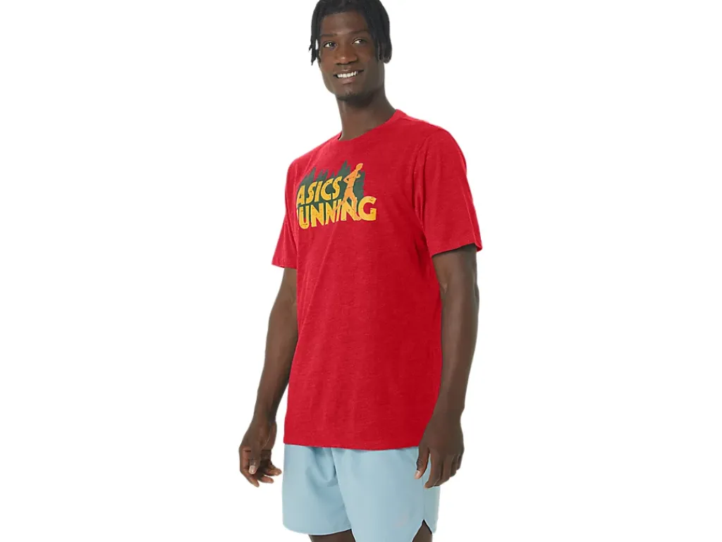 ASICS EVERGREEN TRAIL RUN TEE-Men Trail Running|Extended Sizes