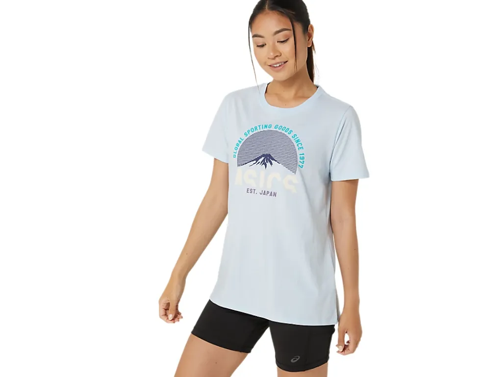 ASICS GSG SINCE 1977 ADVENTURE CREW-Women Extended Sizes|T-Shirts & Tops