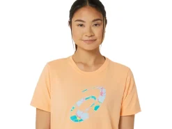 ASICS HIBISCUS SPIRAL A CREW-Women Extended Sizes|T-Shirts & Tops