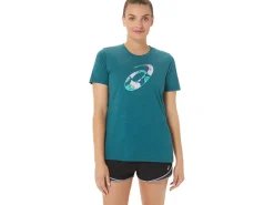 ASICS HIBISCUS SPIRAL A CREW-Women Extended Sizes|T-Shirts & Tops