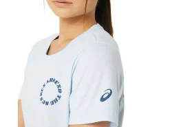 ASICS RUN IN DAFFODILL TEE-Women Extended Sizes|T-Shirts & Tops