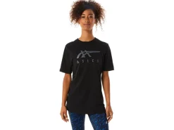 ASICS STRIPE SHORT SLEEVE TEE-Women T-Shirts & Tops|Extended Sizes