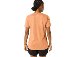 ASICS STRIPES V-NECK-Women Extended Sizes|T-Shirts & Tops