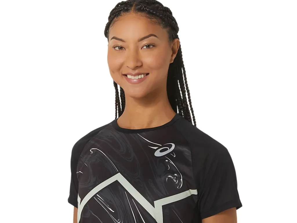 ASICS CJ-LINE LIGHT SHORT SLEEVE TOP-Women Track & Field|T-Shirts & Tops