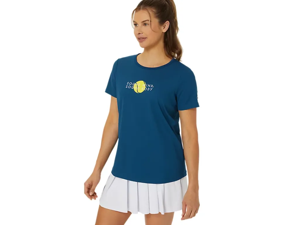 ASICS CLASSIC GRAPHIC TEE-Women Tennis|Tennis
