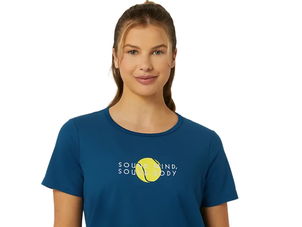 ASICS CLASSIC GRAPHIC TEE-Women Tennis|Tennis