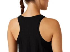 ASICS CROPPED LOGO  JACQUARD TANK-Women T-Shirts & Tops