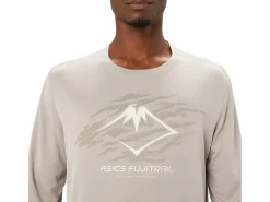 ASICS FUJITRAIL LOGO LONG SLEEVE TOP-Men Trail Running|T-Shirts & Tops