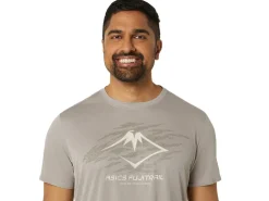 ASICS FUJITRAIL LOGO SHORT SLEEVE TOP-Men Trail Running|T-Shirts & Tops