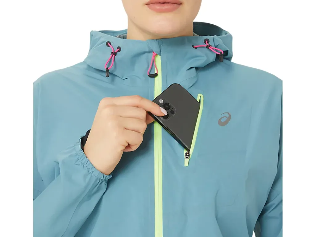 ASICS FUJITRAIL WATERPROOF JACKET-Women Trail Running|Trail Running
