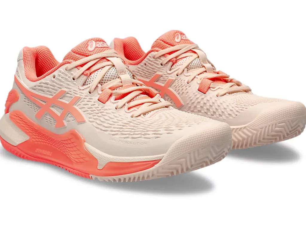 ASICS GEL-RESOLUTION 9 CLAY-Women Tennis|Tennis