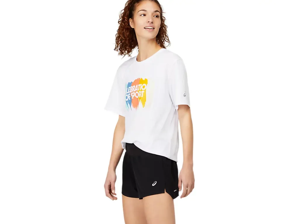 ASICS GRAPHIC SHORT SLEEVE TOP-Women T-Shirts & Tops|T-Shirts & Tops