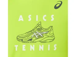 ASICS KIDS; TENNIS GRAPHIC SHORT SLEEVE TOP-Kids Tennis|Clothing