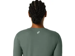ASICS LONG SLEEVE HEATHER TOP-Women Extended Sizes|T-Shirts & Tops