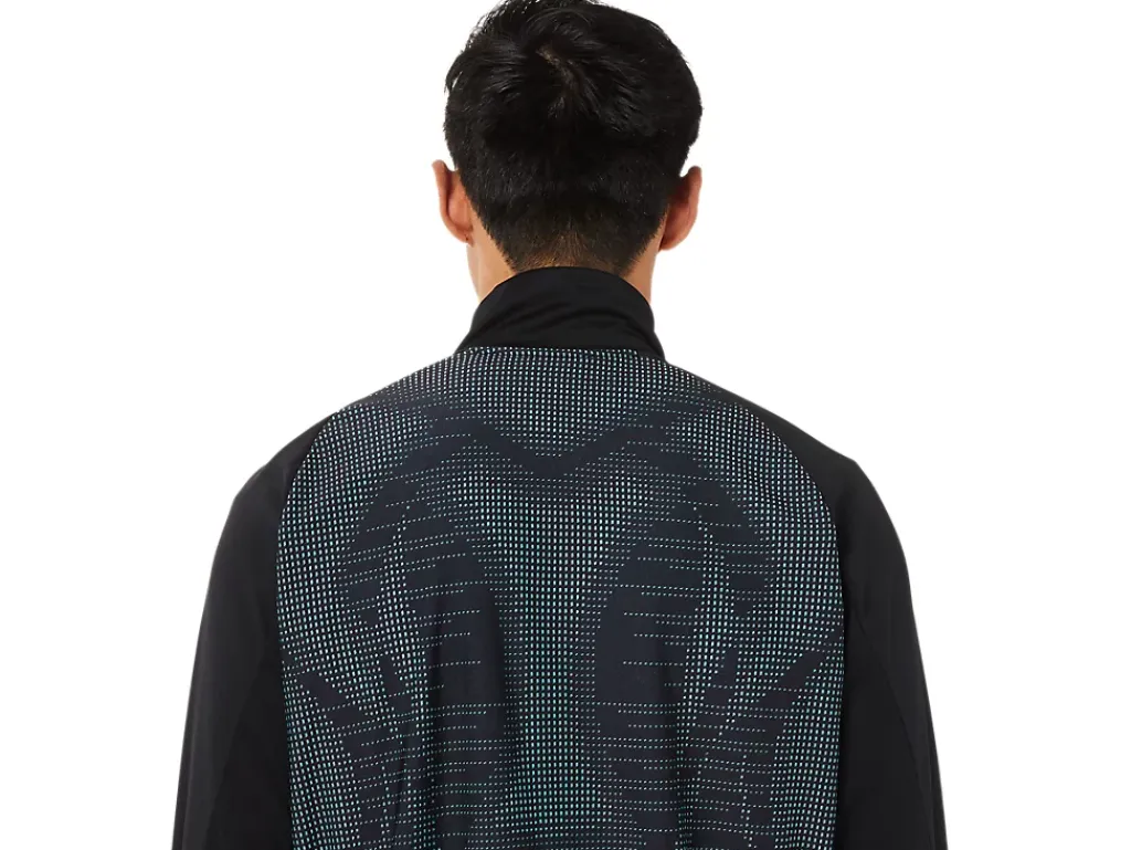 ASICS MEN ACTIBREEZE JACQUARD JACKET-Men Jackets & Outerwear