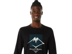 ASICS MEN FUJITRAIL LOGO LONG SLEEVE TOP-Men Trail Running|Trail Running