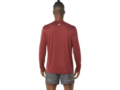 ASICS MEN FUJITRAIL LOGO LONG SLEEVE TOP-Men Trail Running|Extended Sizes