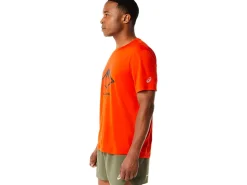 ASICS MEN FUJITRAIL LOGO SHORT SLEEVE TOP-Men Trail Running|Trail Running