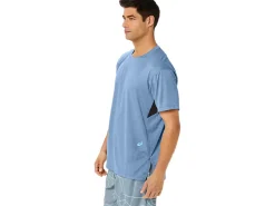 ASICS MEN GEL-COOL PRINT SHORT SLEEVE TOP-Men T-Shirts & Tops