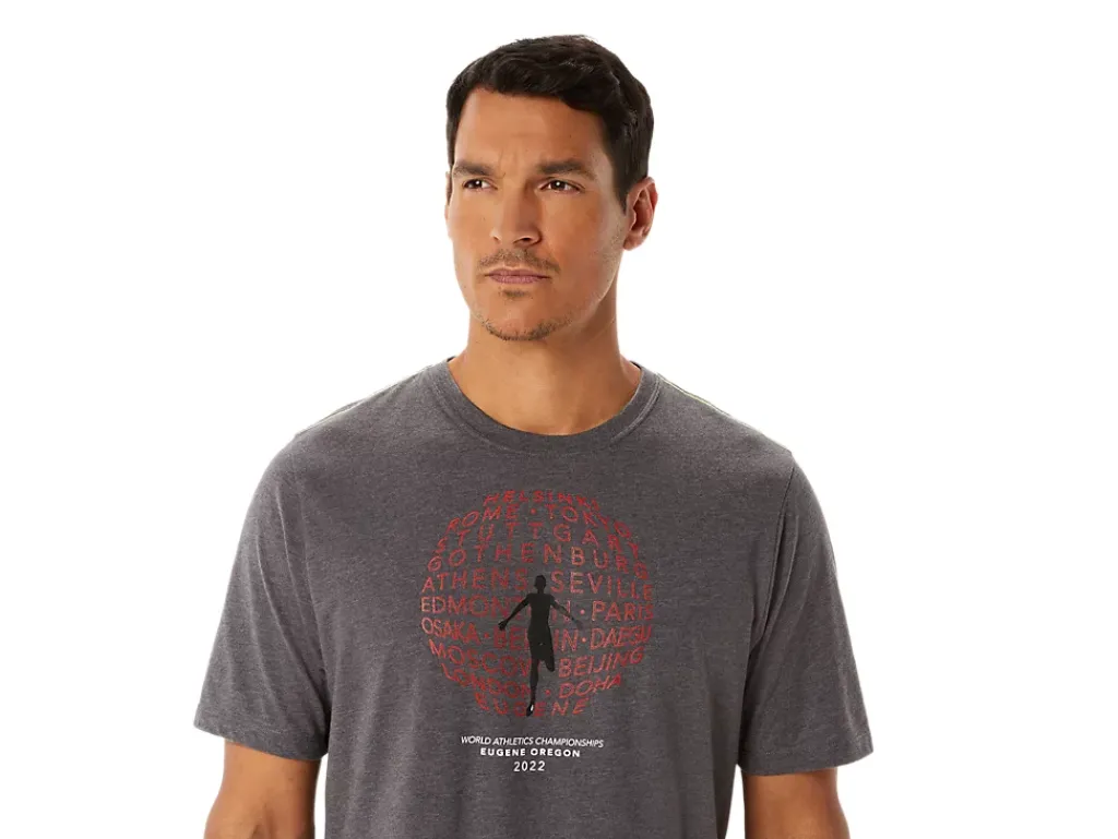 ASICS MEN GRAPHIC SHORT SLEEVE WCH-Men T-Shirts & Tops