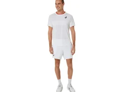 ASICS MEN MATCH SHORT SLEEVE TOP-Men Pickleball|Tennis