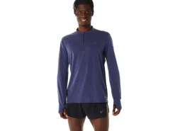 ASICS MEN METARUN 1/2 ZIP LONG SLEEVE TOP-Men T-Shirts & Tops