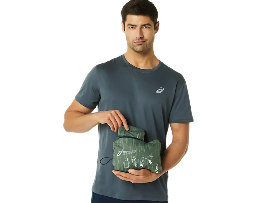 ASICS MEN PACKABLE JACKET-Men Extended Sizes|Jackets & Outerwear