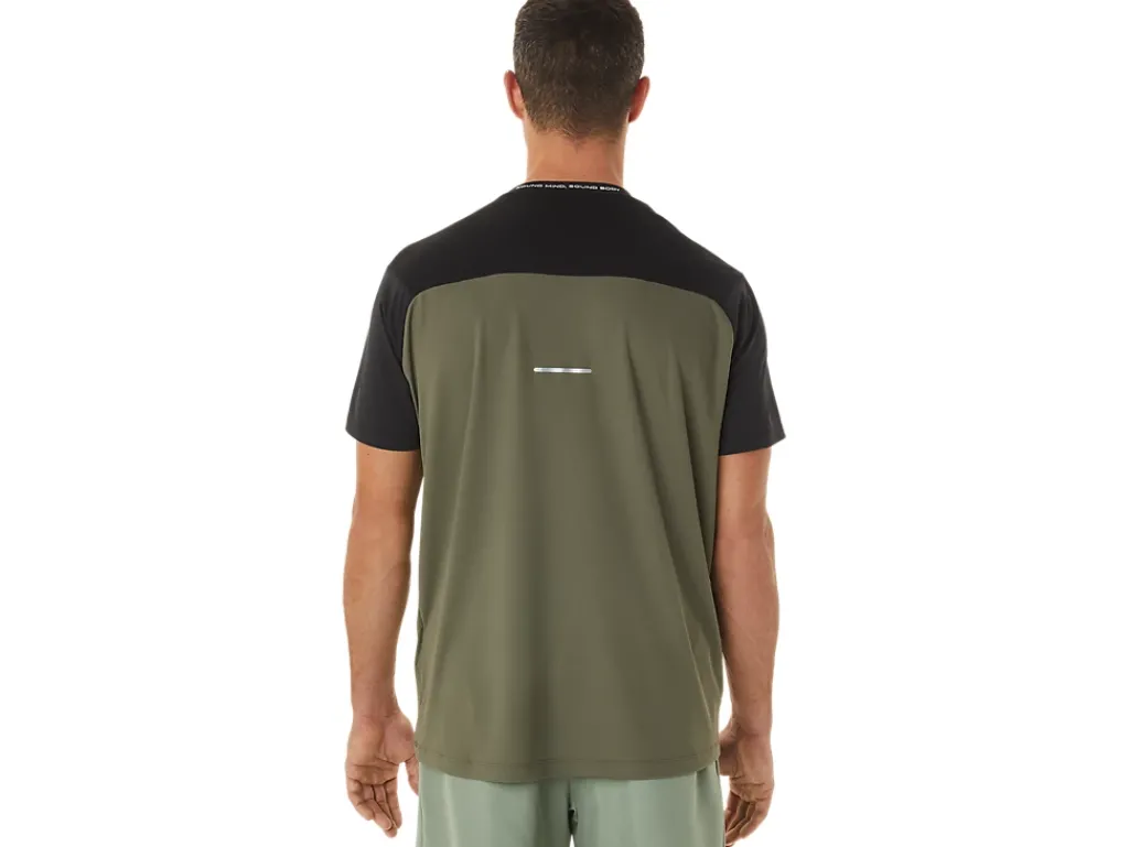 ASICS MEN RACE SHORT SLEEVE TOP-Men T-Shirts & Tops