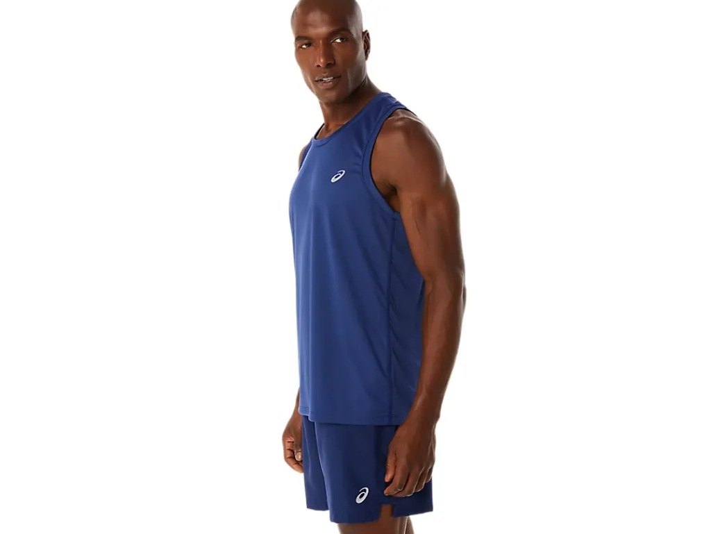 ASICS MEN READY-SET LYTE SINGLET-Men T-Shirts & Tops|Semi-Annual Sale