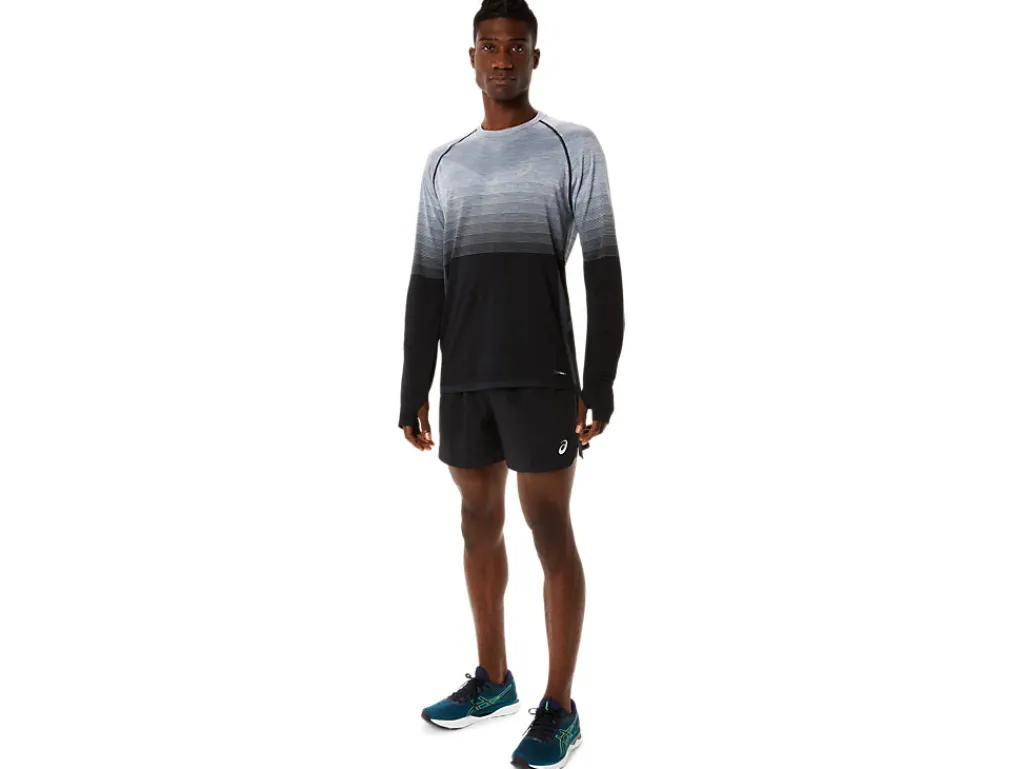 ASICS MEN SEAMLESS LONG SLEEVE TOP-Men T-Shirts & Tops