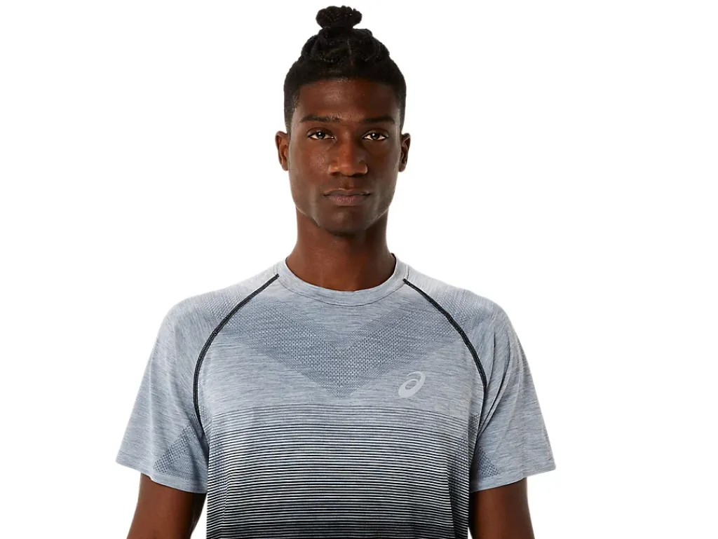 ASICS MEN SEAMLESS SHORT SLEEVE TOP-Men T-Shirts & Tops