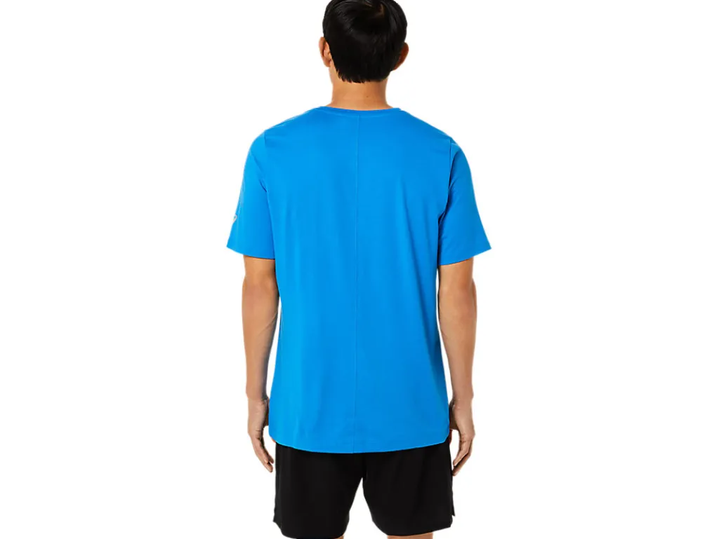 ASICS MEN SHORT SLEEVE HTHR TECH TOP-Men Extended Sizes|T-Shirts & Tops