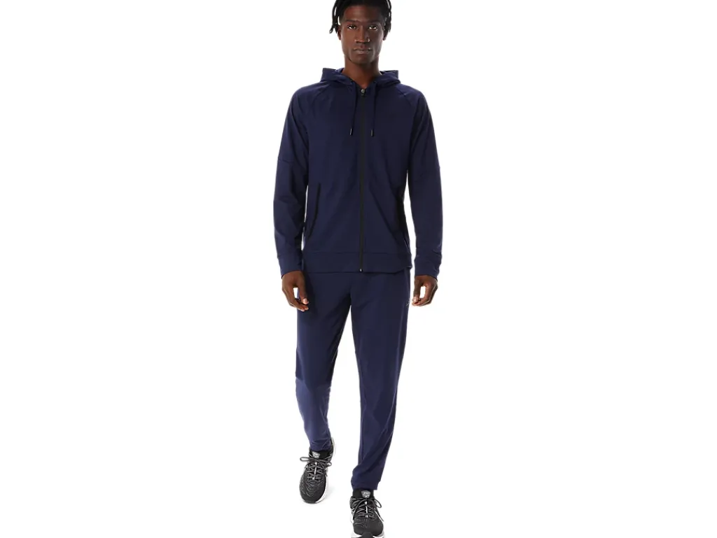 ASICS MEN TECH FULL ZIP HOODIE-Men Extended Sizes|T-Shirts & Tops