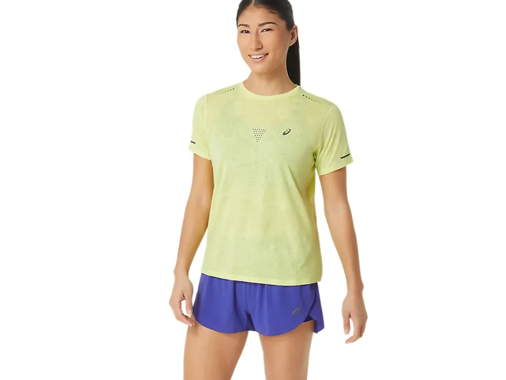ASICS METARUN PATTERN SHORT SLEEVE TOP-Women T-Shirts & Tops
