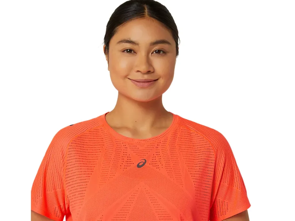 ASICS METARUN SHORT SLEEVE TOP-Women T-Shirts & Tops