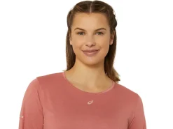 ASICS NAGINO RUN LONG SLEEVE TOP-Women T-Shirts & Tops