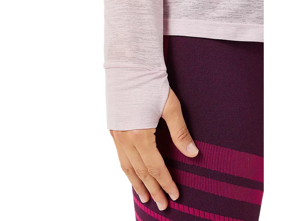 ASICS OPEN BACK LONG SLEEVE TOP-Women T-Shirts & Tops