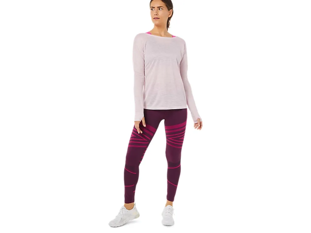 ASICS OPEN BACK LONG SLEEVE TOP-Women T-Shirts & Tops