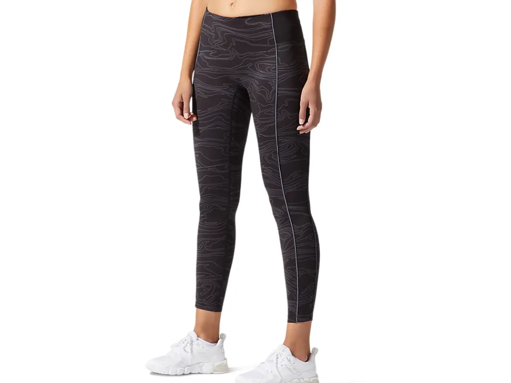 ASICS PIPING GRAPHIC TIGHT-Women Tights & Leggings