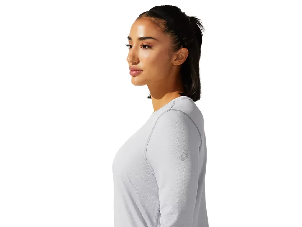 ASICS READY-SET II LONG SLEEVE TOP-Women T-Shirts & Tops