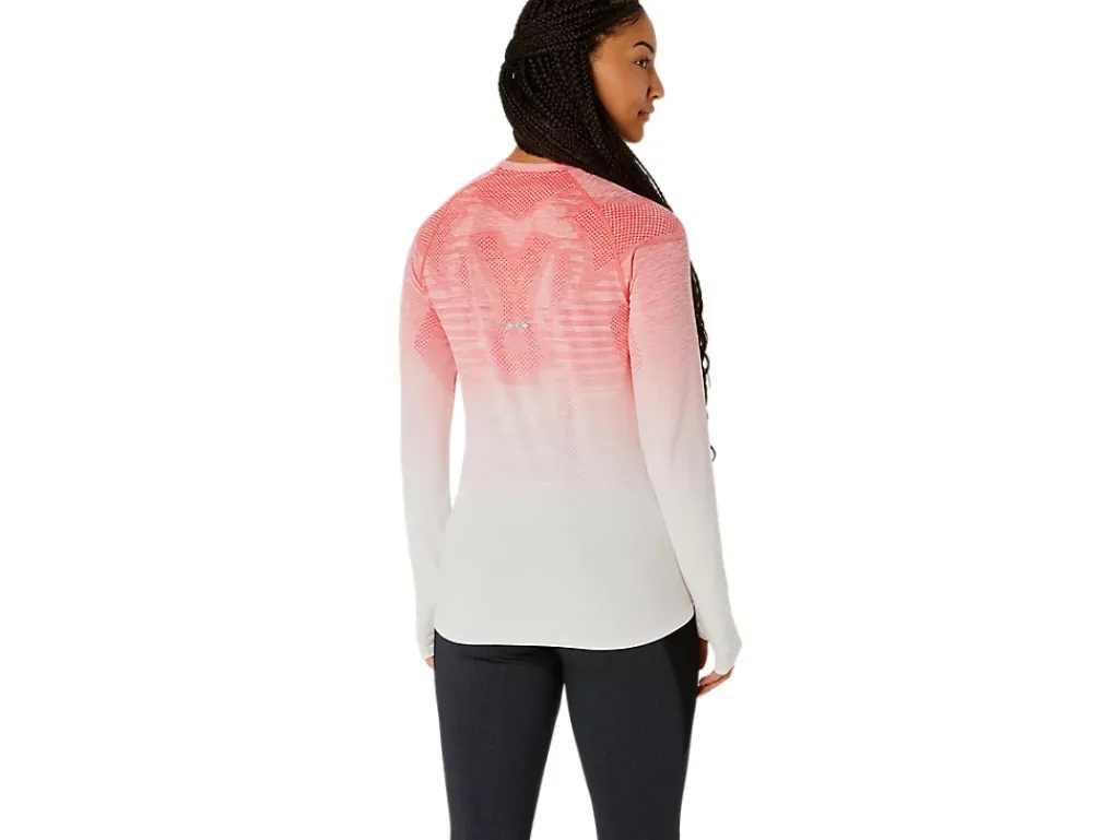 ASICS SEAMLESS LONG SLEEVE TOP-Women T-Shirts & Tops