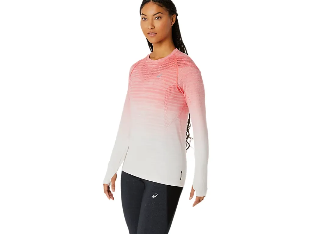 ASICS SEAMLESS LONG SLEEVE TOP-Women T-Shirts & Tops