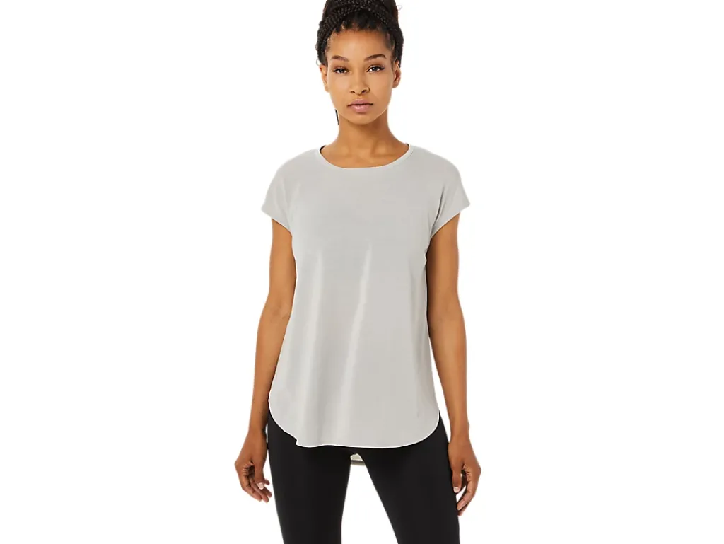 ASICS SLIT SHORT SLEEVE TOP-Women T-Shirts & Tops