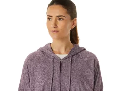 ASICS SOFT STRETCH KNIT FULL ZIP HOODIE-Women Hoodies & Sweatshirts
