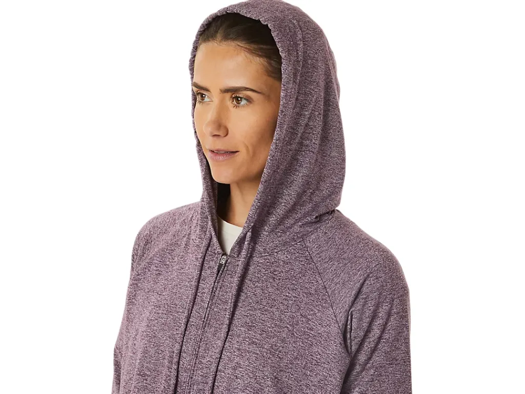 ASICS SOFT STRETCH KNIT FULL ZIP HOODIE-Women Hoodies & Sweatshirts