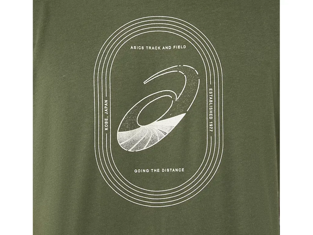 ASICS SPIRAL A TRACK AND FIELD TEE-Women T-Shirts & Tops|Extended Sizes